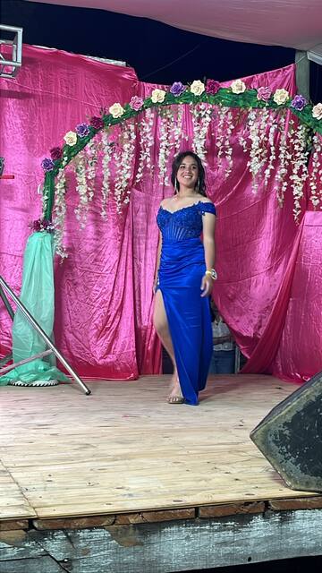 Desfile de candidatas a reina